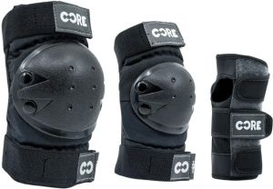 CORE Junior Knee & Elbow Pads All Black