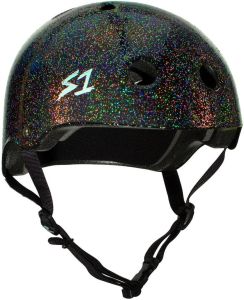 S-One Lifer Helmet Black Gloss Glitter 