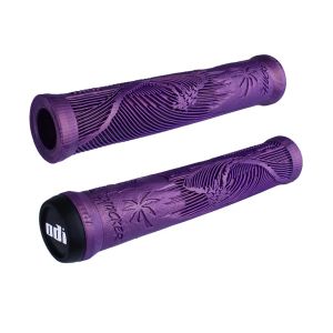 ODI Hucker Signature Flangeless Grips Iridescent Purple