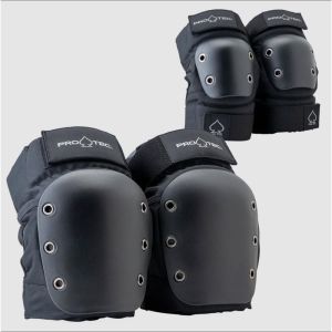 Pro-Tec Knee & Elbow Pad Set Open Black