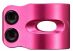Blunt Twin Slit Clamp Hot Pink
