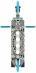 CORE CL1 Mini Scooter Chrome Teal