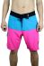 MAUI Neon Aloha Board Shorts Blue