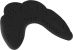 Sisu Next Gen Aero Mouth Guard Charcoal Black