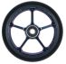 Black Pearl Simple V3 110 Wheel Chrome Blue