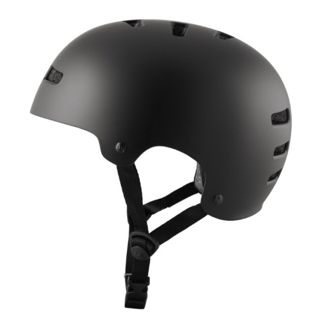 TSG Evolution Solid Helmet Satin Dark Black
