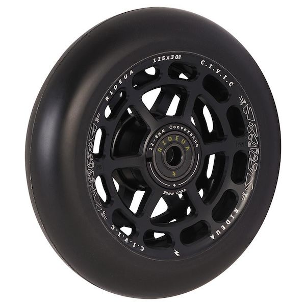 UrbanArtt Civic 125 x 30 / 24 x 30 Wheel Black