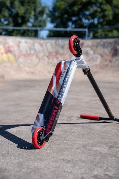 IVS Journey 3 Jamie Hull Scooter Raw Red