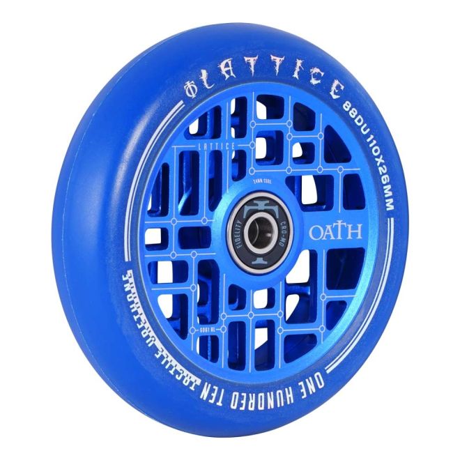 Oath Lattice 110 Wheel Blue