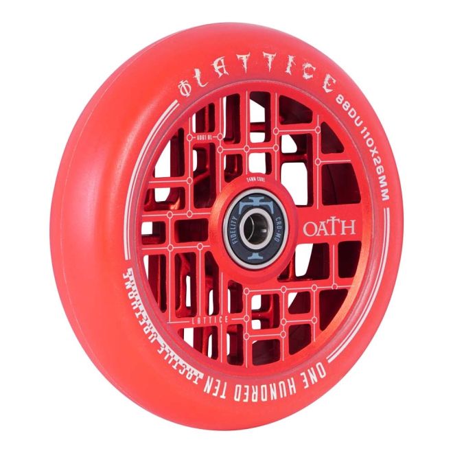Oath Lattice 110 Wheel Red