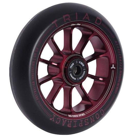 Triad Conspiracy 120 Wheel Ano Red