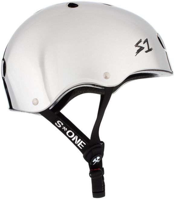 S-One Lifer Helmet Silver Mirror Gloss