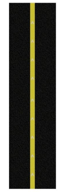 Above A-row Griptape Yellow