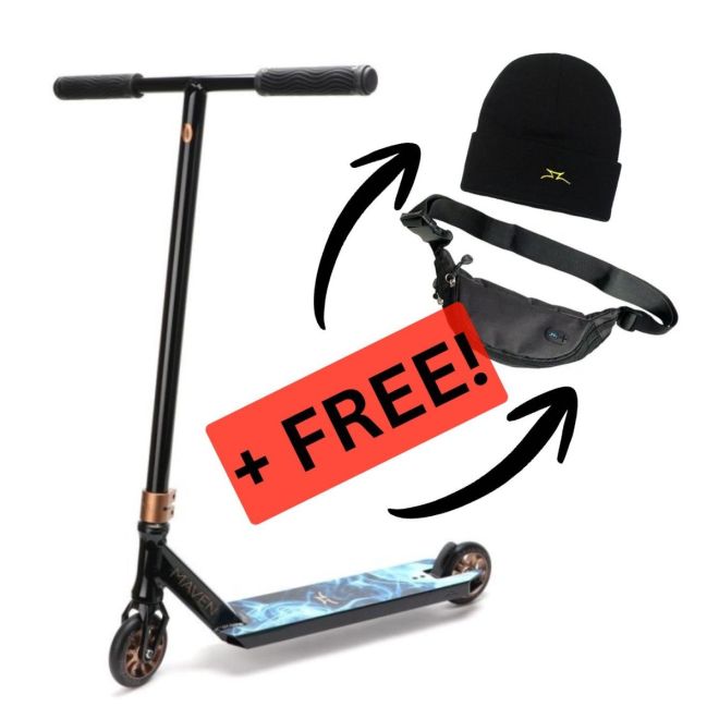 AO Maven 5 Scooter Black Copper