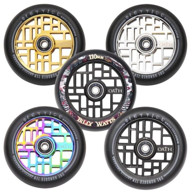 Oath Lattice 110 Wheel Satin Black