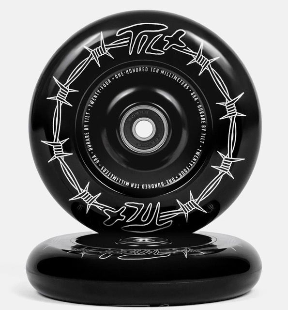 Tilt Durare Barbed 110 Wheel Black