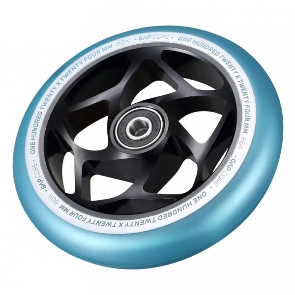 Blunt Gap Core 120 Wheel Teal Black