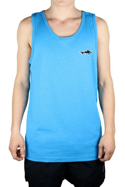 MAUI Cookie Logo Tank Top Blue