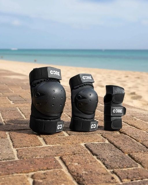 CORE Junior Knee & Elbow Pads All Black