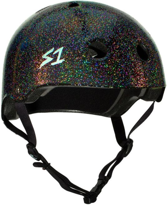 S-One Lifer Helmet Black Gloss Glitter