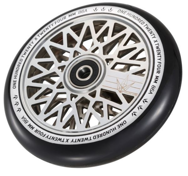 Blunt Diamond Hollowcore 120 Wheel Chrome Black