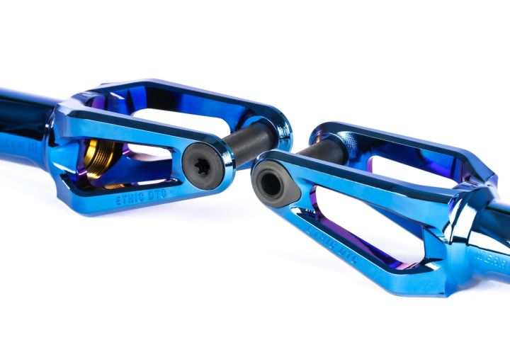 Ethic Merrow V3 8/12 STD HIC Fork Chrome Blue