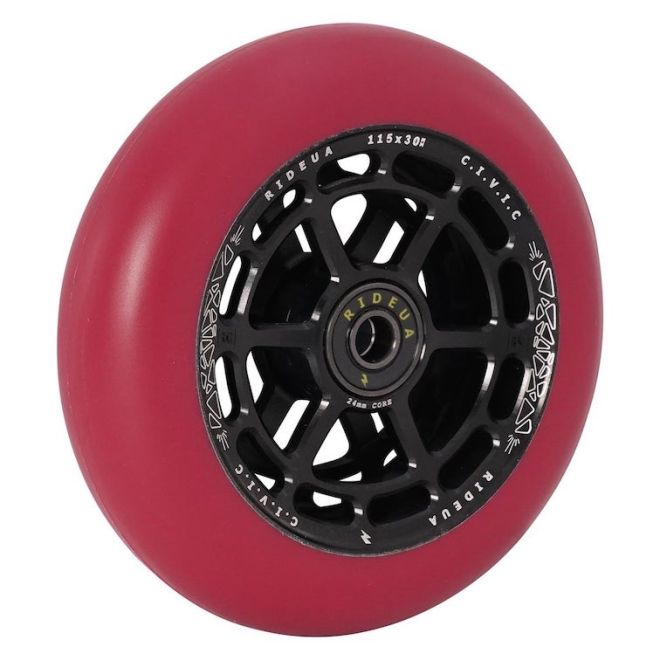 UrbanArtt Civic 115 Wheel Red Black