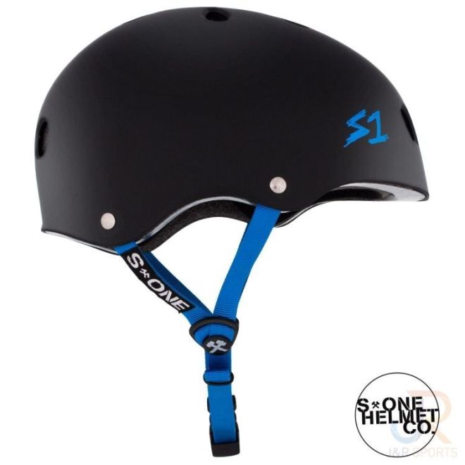 S-One Lifer Helmet Matte Black Cyan