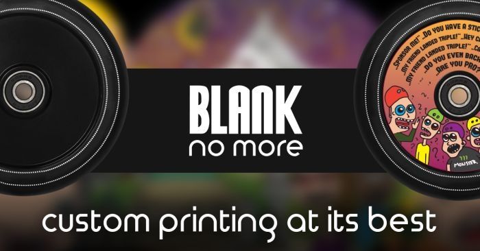 BLANK No More 110 Wheel x Stay high (-ly positive)