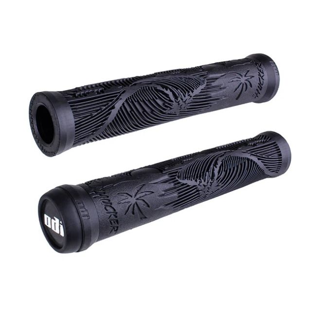 ODI Hucker Signature Flangeless Grips Black