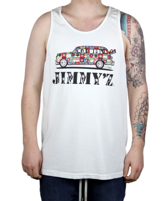 JIMMY´Z Peaceful Tank Top White