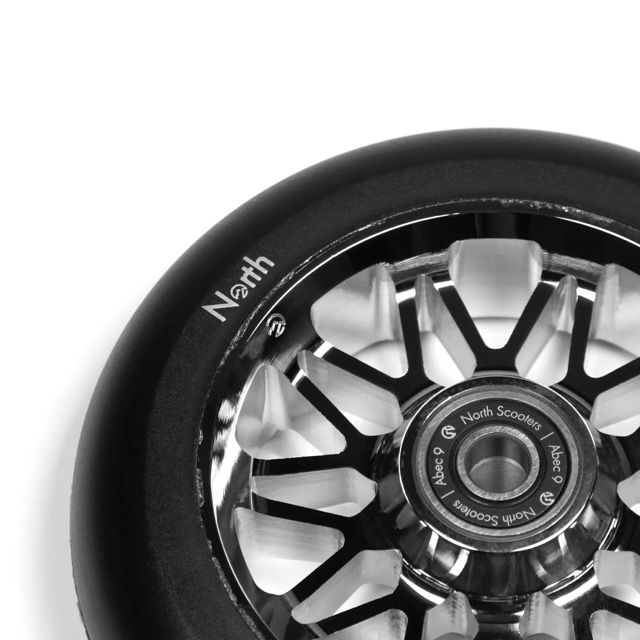 North Club 110 Wheel Silver