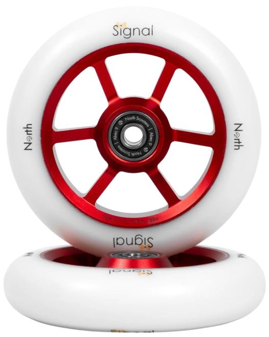 North Signal V3 110 Wheel Red White