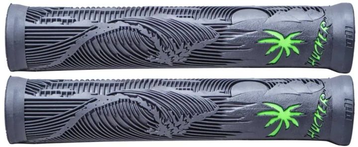 ODI Hucker Signature Grips Black Green
