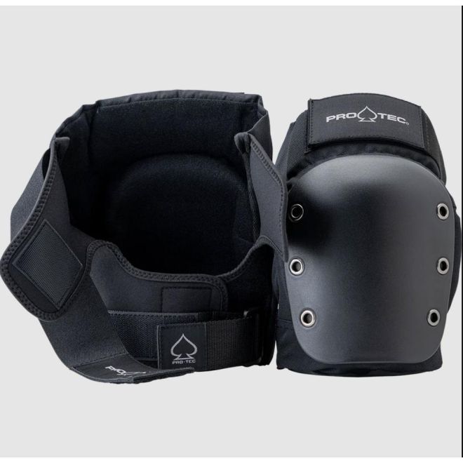Pro-Tec Open Knee and elbow pads Black