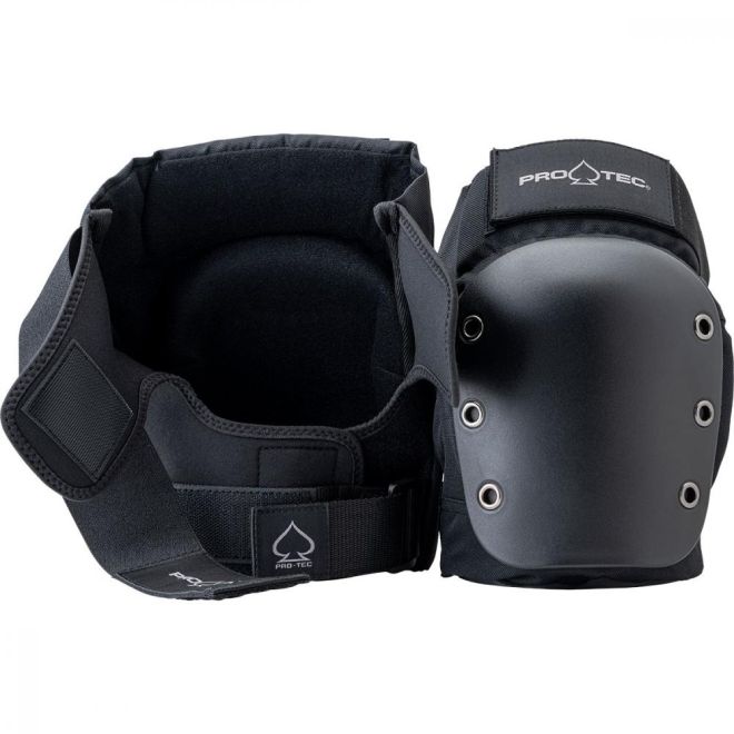 Pro-Tec Open Knee and elbow pads Black
