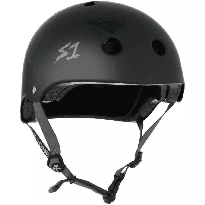 S-One Lifer Helmet Black Matte Bright Grey