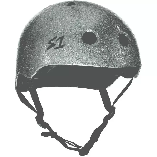 S-One Lifer Helmet Silver Glitter