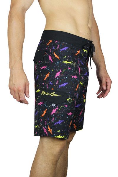 MAUI Splattered Board Shorts