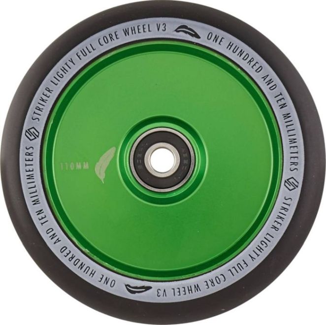 Striker Lighty Full Core V3 110 Wheel Green