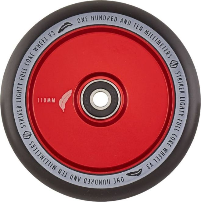 Striker Lighty Full Core V3 110 Wheel Red 