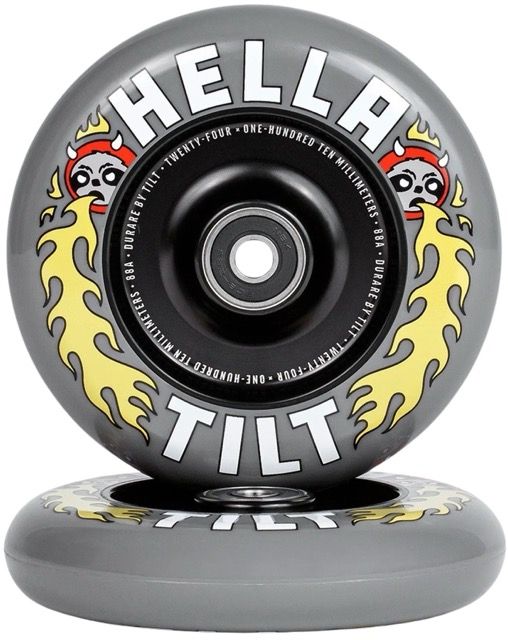 Tilt x Hella Rage 110 Wheel Grey