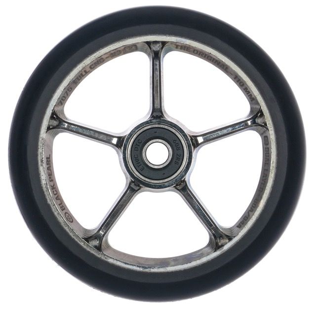 Black Pearl Original Double V3 110 Wheel Chrome